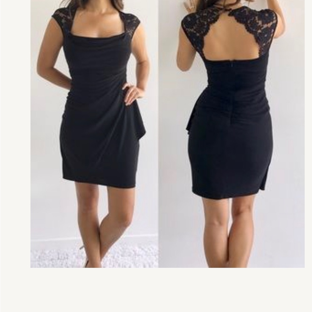 Beautiful black lace dress